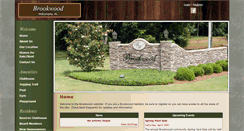 Desktop Screenshot of brookwoodhomeowners.com